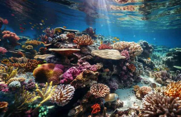 Reefs are underwater structures formed by the accumulation of living organisms such as corals, sponges, and algae. They provide shelter, protection, and a thriving ecosystem for a variety of fish species.