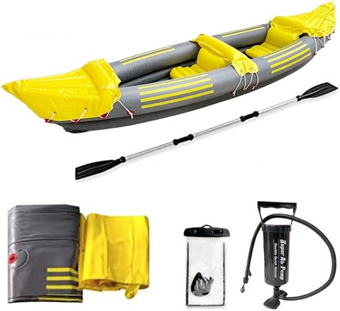 best fishing canoe-huntingjet.com-2 Person Inflatable Kayak